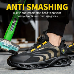 Men's Puncture Proof Steel Toe Safety Shoes