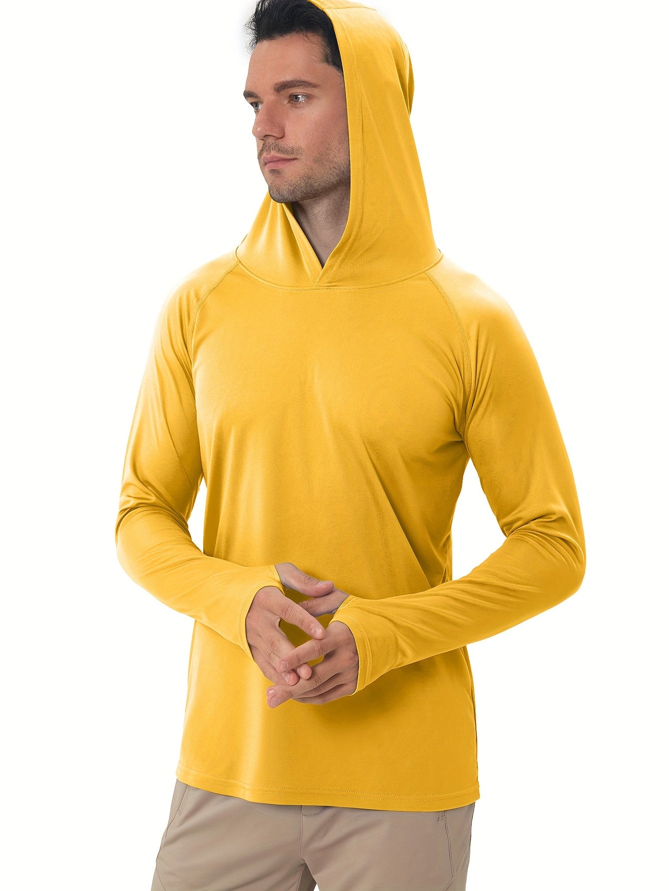 Men's UPF 50 Sun Protection Hoodie Shirt