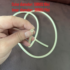 1m High Elasticity Natural Latex Band with 0.3-0.5mm Tube for Outdoor Sports