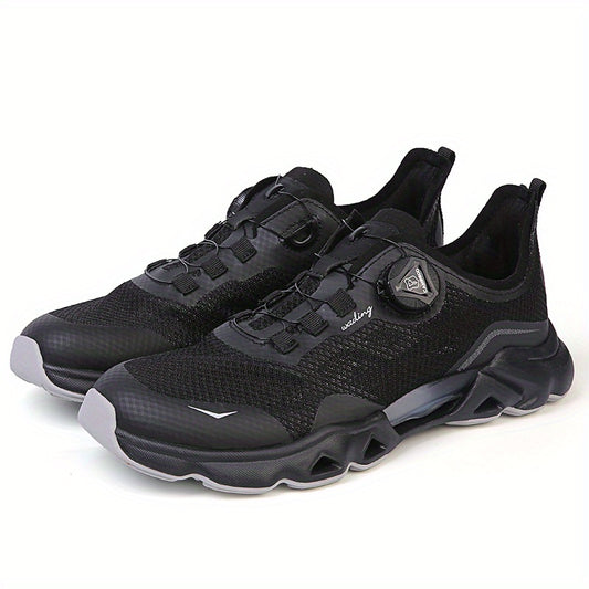 Men's Rotary Buckle Water Shoes Quick Dry Non Slip Beach Aqua Shoes