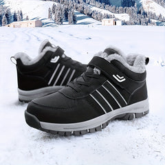 Plush Lined Thermal Snow Boots Non Slip Outdoor Winter Warm Shoes
