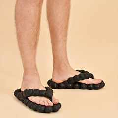 Men's Massage Bubble Flip Flops Non-slip Spa Slippers