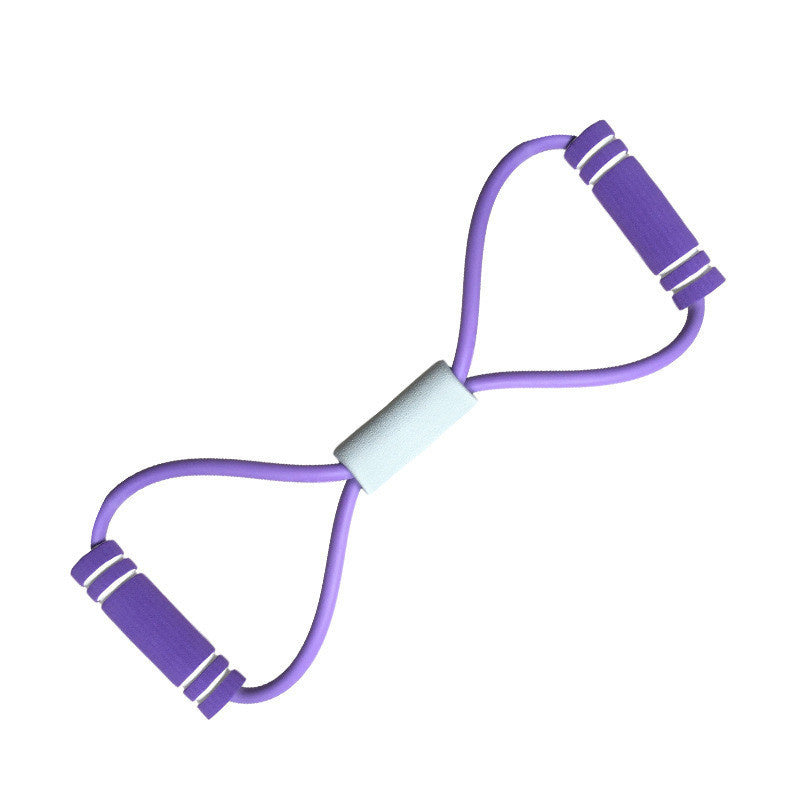 Yoga Fitness Ring with 8 Character Puller and Pulling Rope