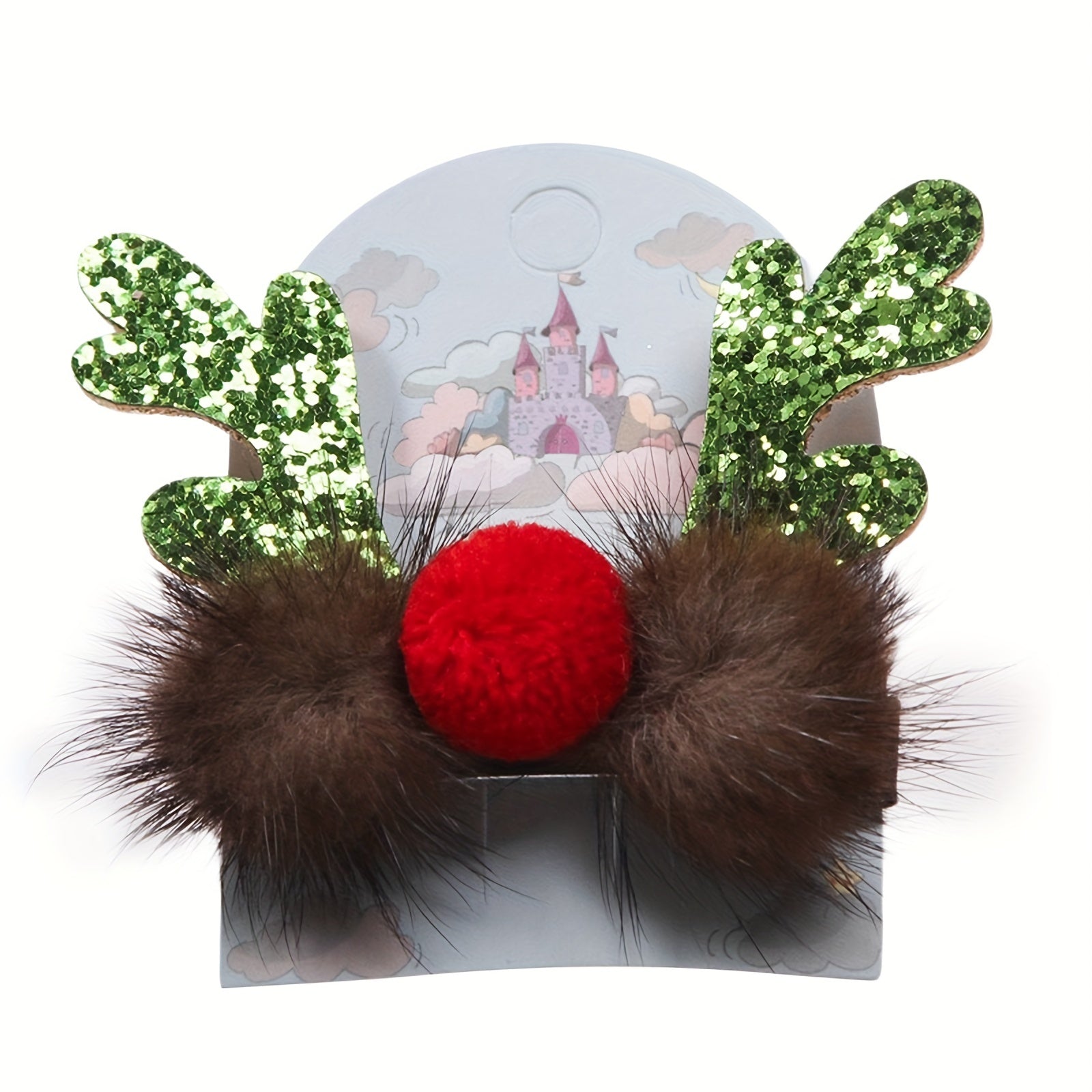 Girls Antlers Hair Clips Party Cosplay Barrette Hair Accessories