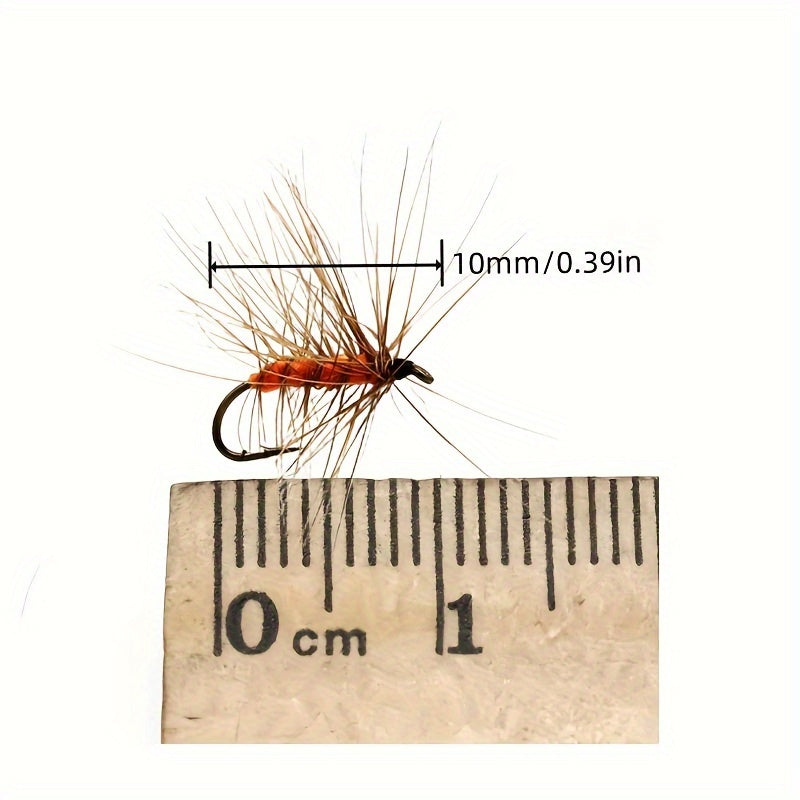 5pcs Bionic Fly Hooks Mini Fly Fishing Tackle