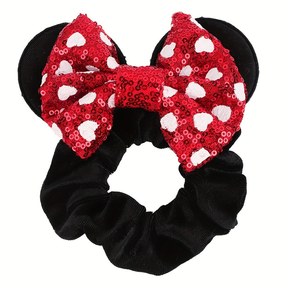 1pc Kids Large Hair Ring & Cute Hair Ties