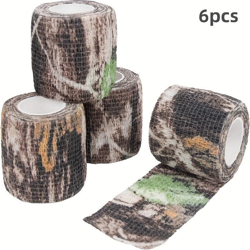 Protective Camo Tape Wrap x 4 5m Self Adhesive Non-Woven Elastic