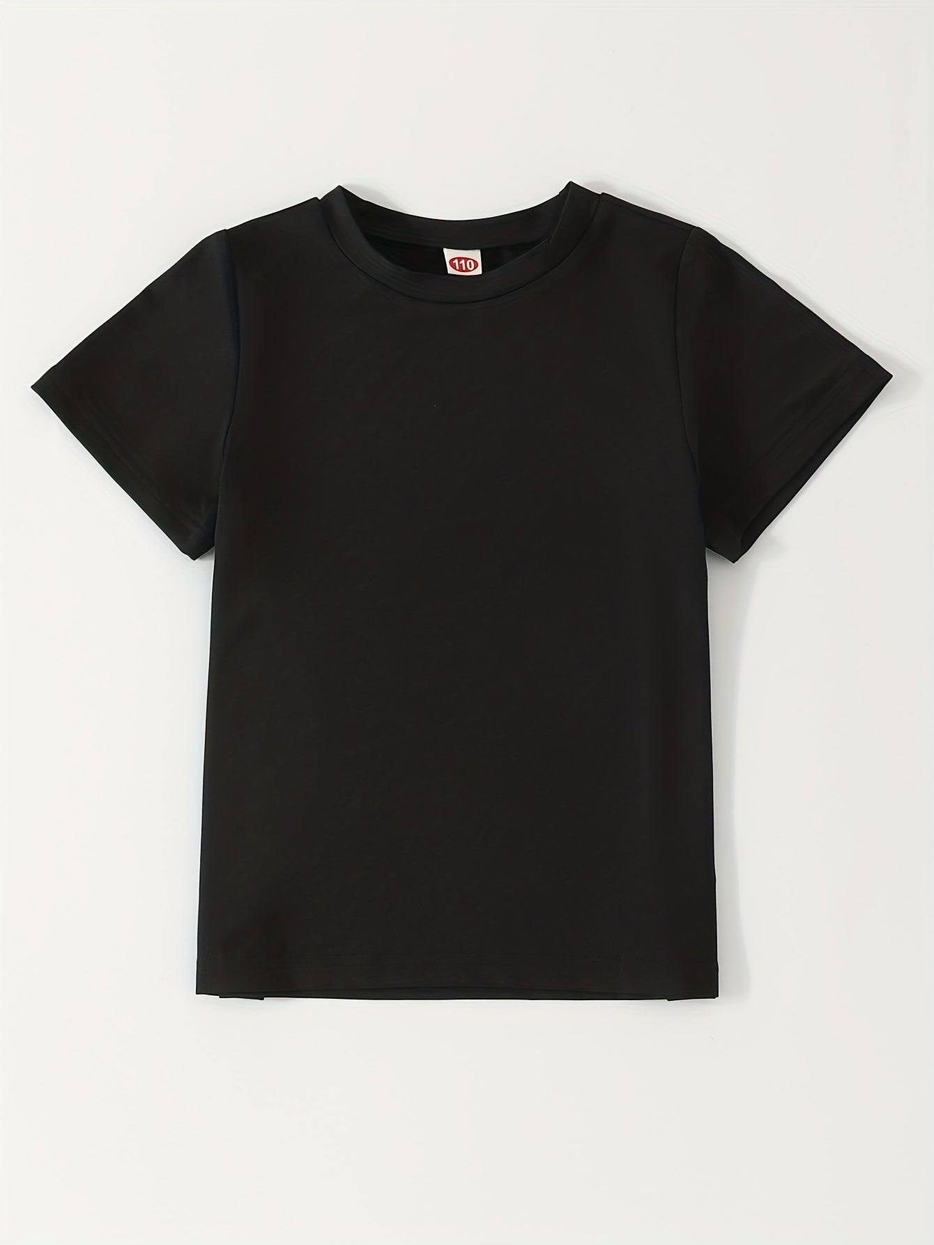 4pcs Boy's Mixed Sports T-Shirt Slightly Stretch Breathable Tee for Summer