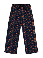 Pumpkin Print Sleep Bottoms Women's Pants