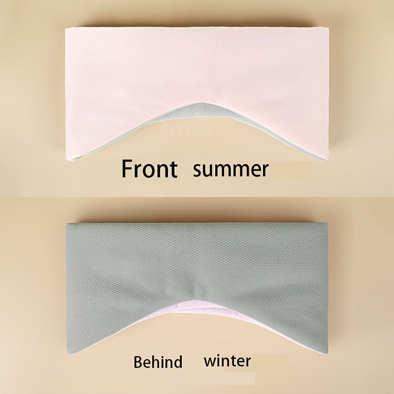 Solid Blackout Eye Mask Soft Blindfold Travel Rest Office Lunch Break