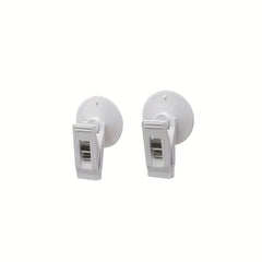 2pcs Suction Cup Clips Advertising Pop Card Holder Curtain Clamp