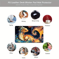 Large Gaming Mouse Pad for Computer Laptop 24x14in Non Slip Rubber Base