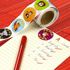 500pcs Cartoon Anime Stickers Teacher Rewards Student Encouragement Kids' Toys