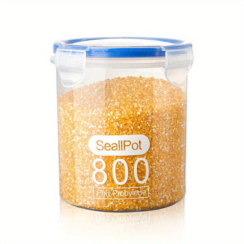 Plastic Grain Storage Box Food Storage Jar Airtight Container