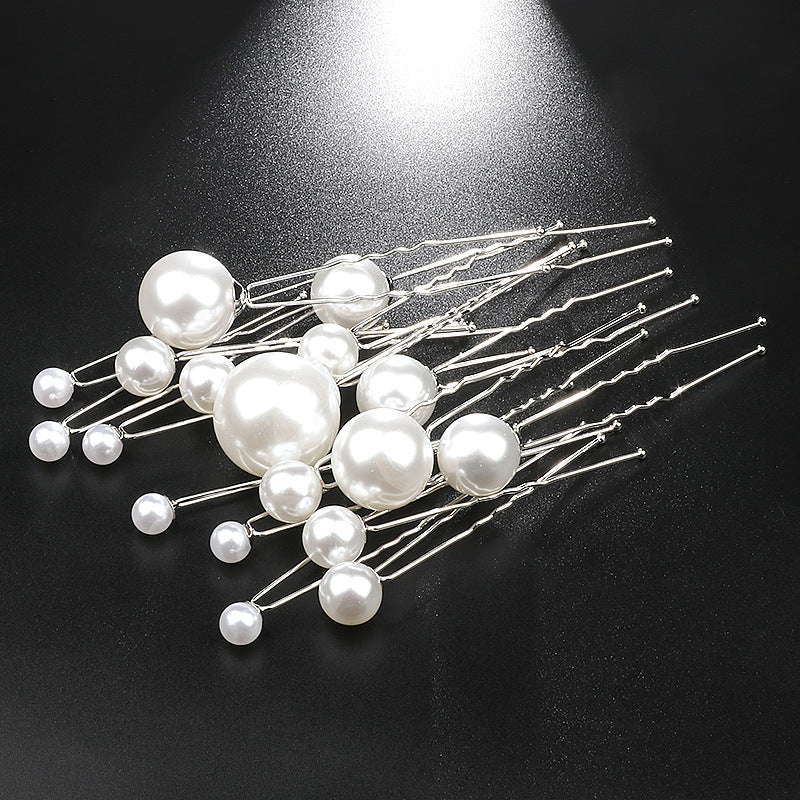 Faux Pearl Hair Pins For Women Bride Bridal Hair Accessories