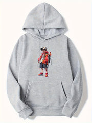 Anime Boy Hoodie Men's Pullover Winter Top