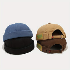 Men's Hip Hop Melon Hat Vintage Beanie