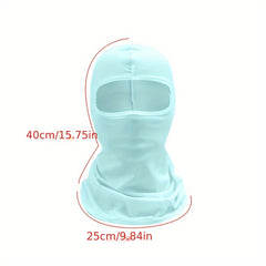 Summer Outdoor Sports Cooling Face Mask Bicycle Motorcycle Riding Headgear