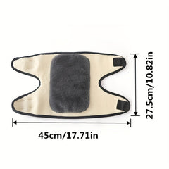 Knee Pad Warm For Elderly Men And Women Thickened Velvet Cover For Cycling