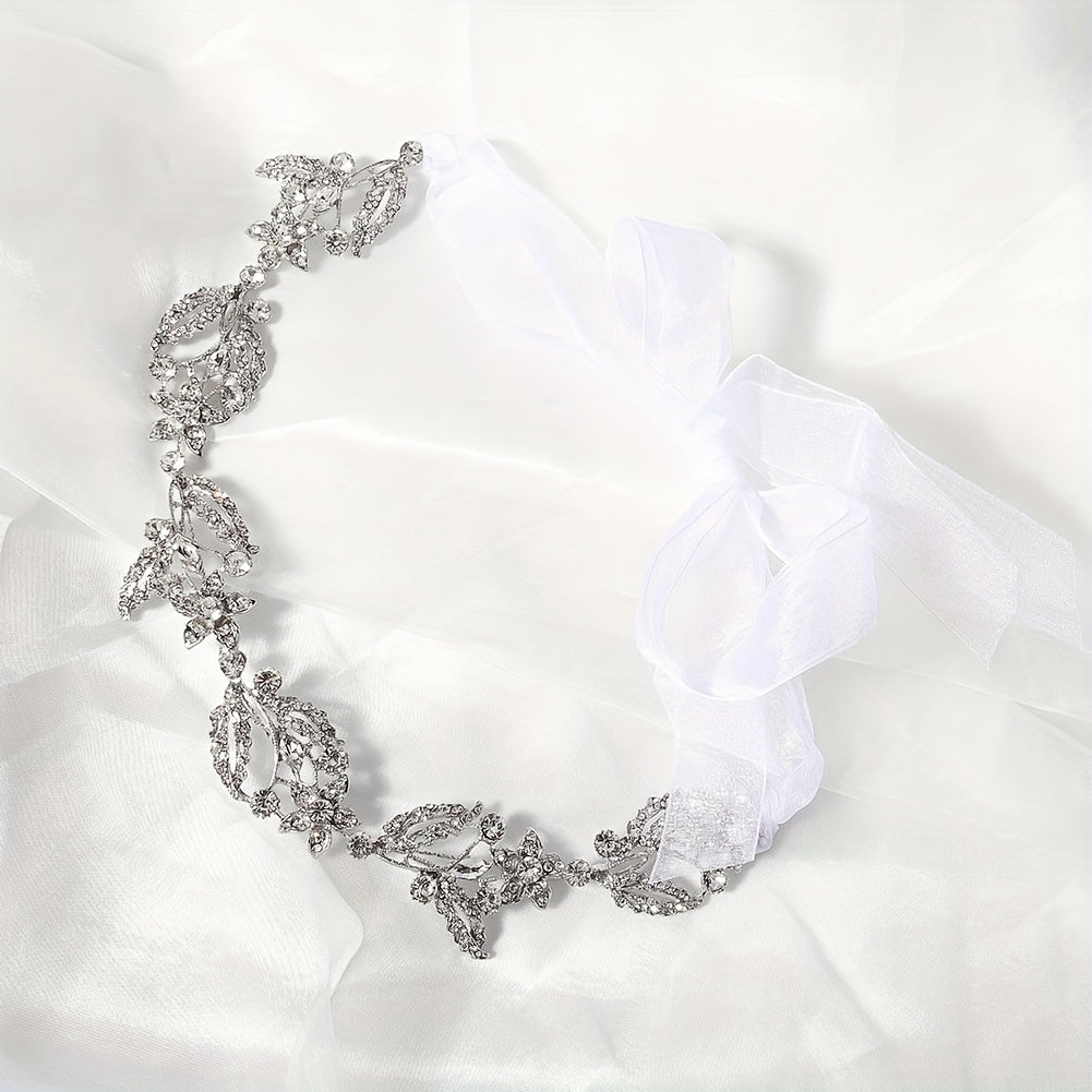 Bridal Head Chain Wedding Dress Accessories Rhinestone Banquet Headwear