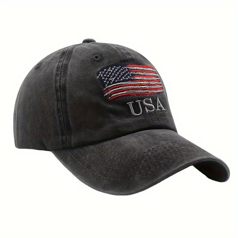 FASTGOOSE Baseball Cap Cotton Skull Embroidered Outdoor Sports Hip Hop Hat