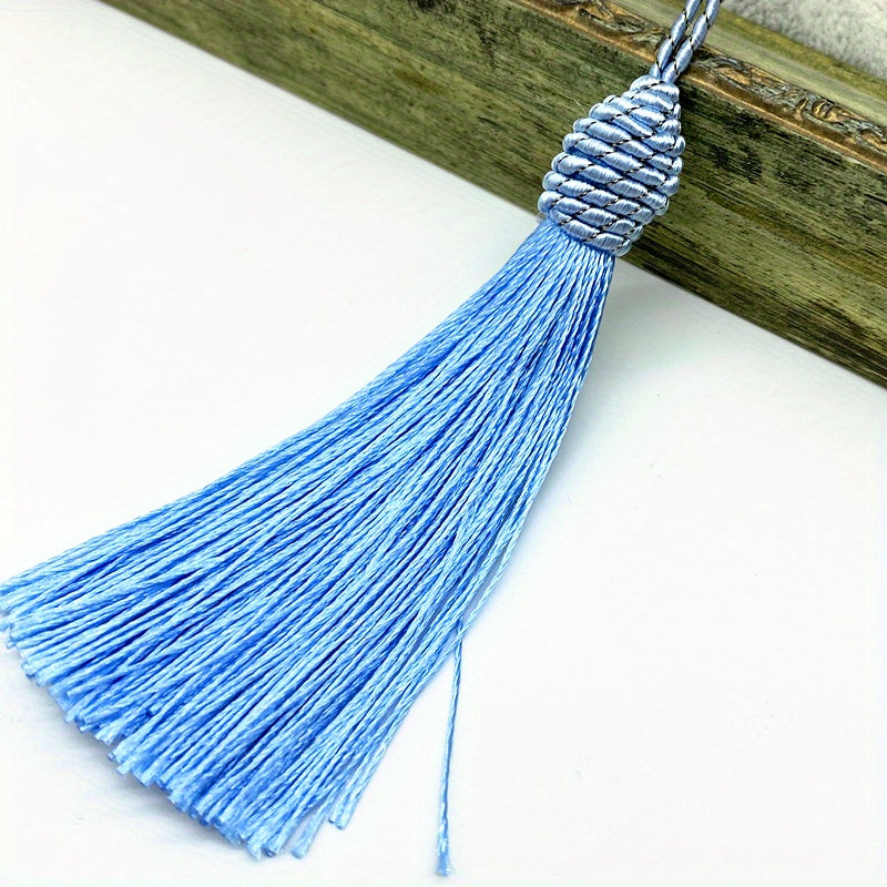 6pcs Rope Silk Tassel Trim Key Tassels for DIY Curtain Access
