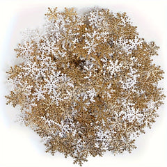 Christmas Snowflake Confetti Glitter - Party Decorations