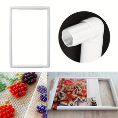 Cross Stitch Frame Quilting Frame Plastic Clip Frame For Embroidery Cross Stitch