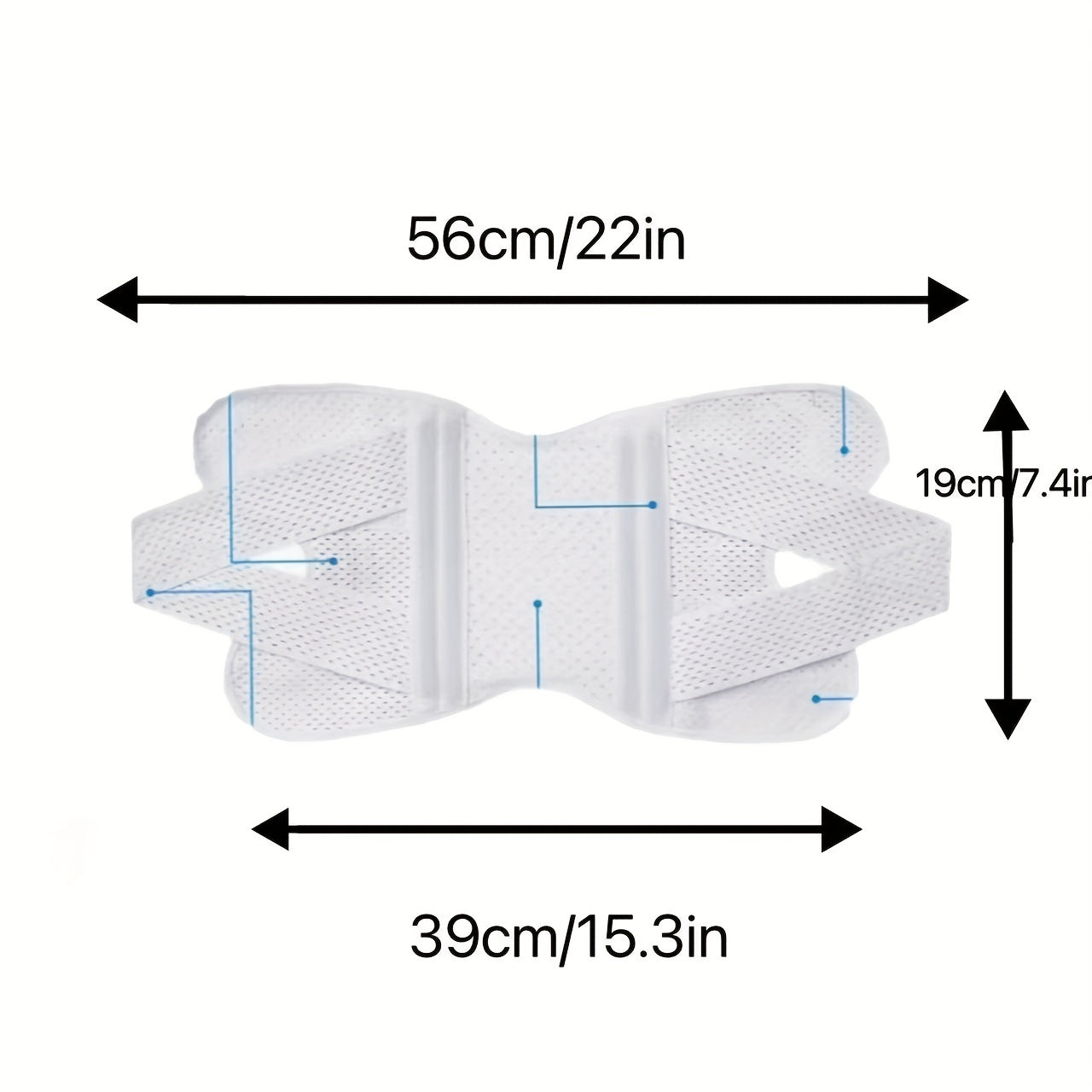 Adjustable Knee Pads - Fit Up To 70kg - Leg Circumference 15