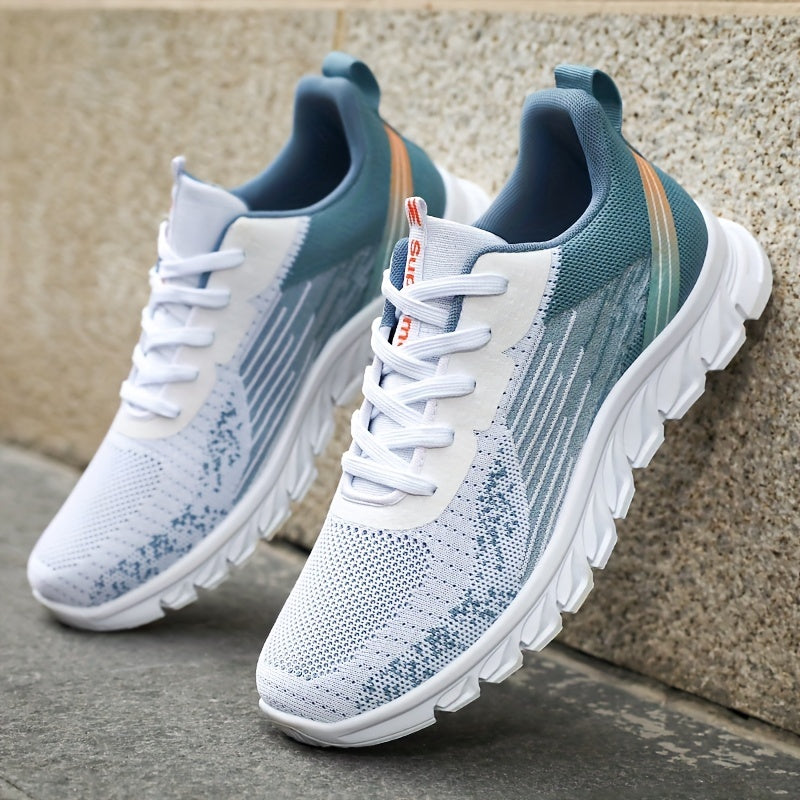 Men's Lace up Running Shoes Breathable Sneakers