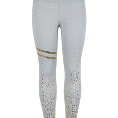 Stretch Tummy Control Yoga Leggings with Starry Sky Print