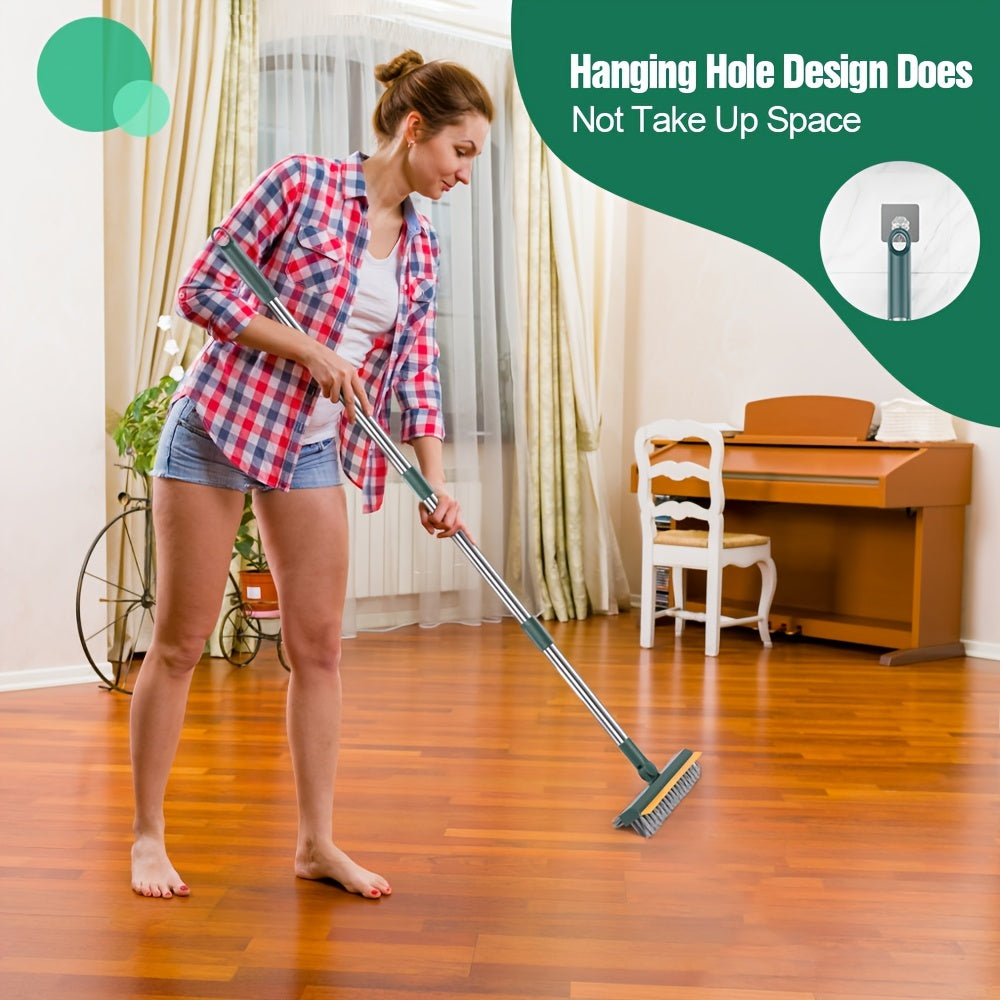 3-in-1 Floor Scrub Brush for Wall and Floors