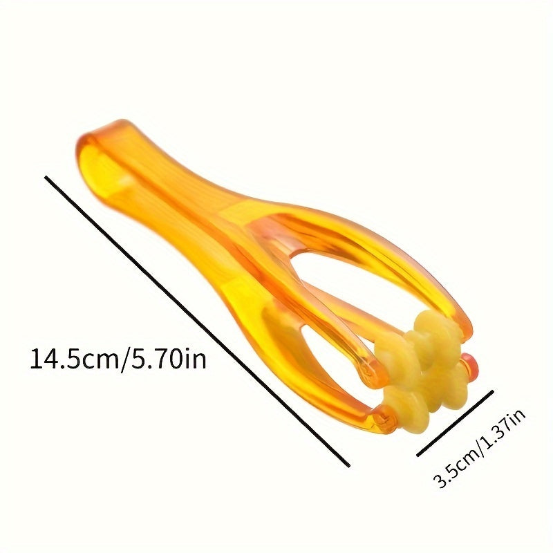 Hand Finger Massager Dual Roller Blood Muscle Relaxation Tool