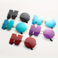 Stylish Metal Legs Men's Glasses for Daily, Travel, Party