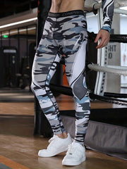 Men's Quick Drying Compression Leggings for Yoga Running