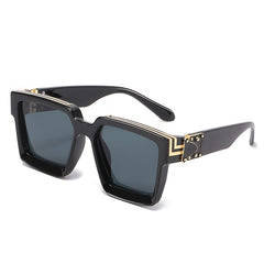 Square Oversized UV400 Shades Beach Sunglasses