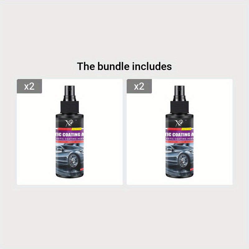 Car Interior Plastic Parts Refurbisher Varnish Coating Restoration Cleaner