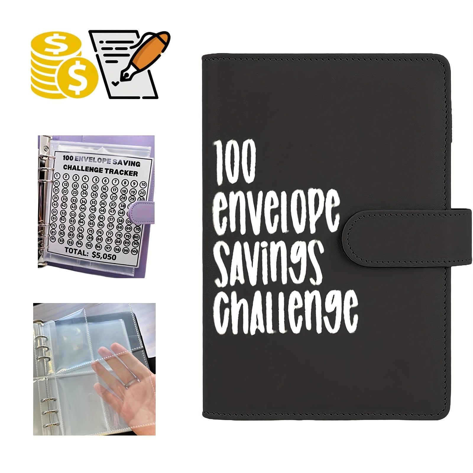 100 Envelope Savings Challenge Budget Binder For Budget Planner