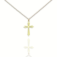 Lucky God Blessing Friendship Cross Pendant Necklace Box