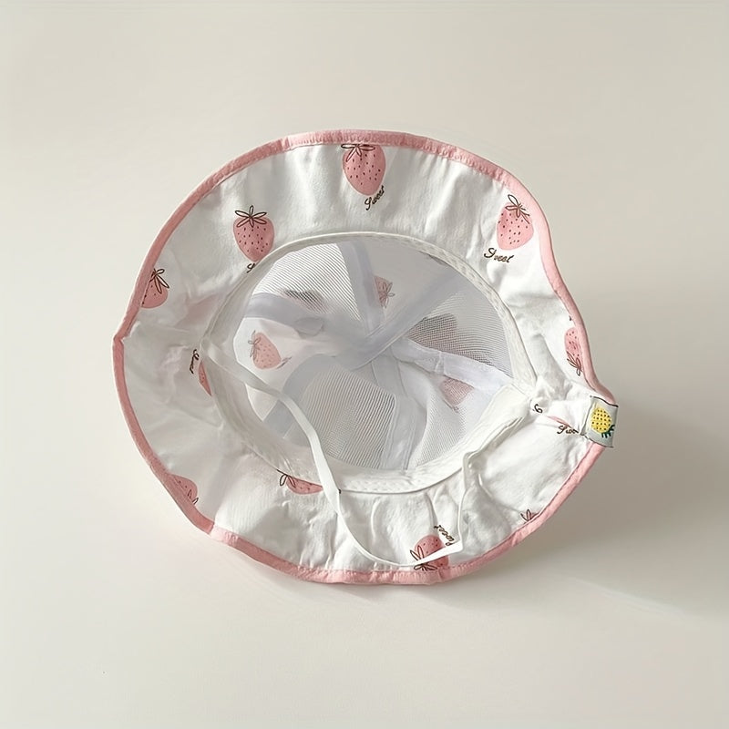 Summer Mesh Baby Bucket Hat Hand Wash