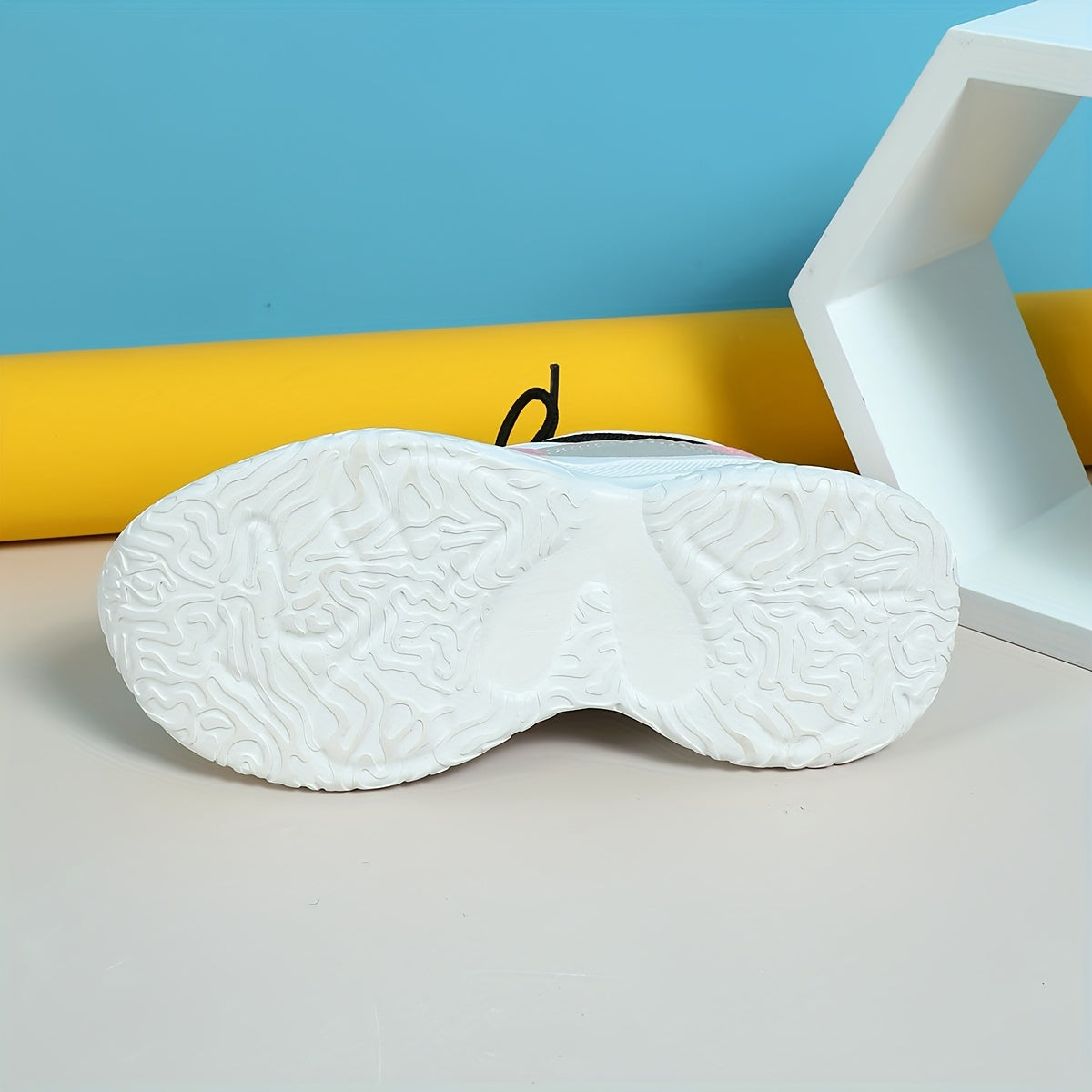 Faux Leather Chunky Sneakers Heighten Shoes