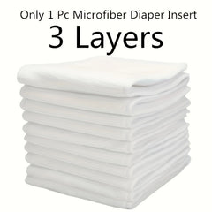 Adjustable Washable Cloth Diaper for Boys Girls with Microfiber Insert