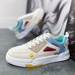 Men's Block Skate Shoes Resistant Non Slip Casual Shoes