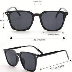 Men's Full Frame Square Sunglasses