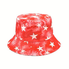 Reversible Bucket Hat Tie Dye Fisherman Cap Sunscreen Basin Hats