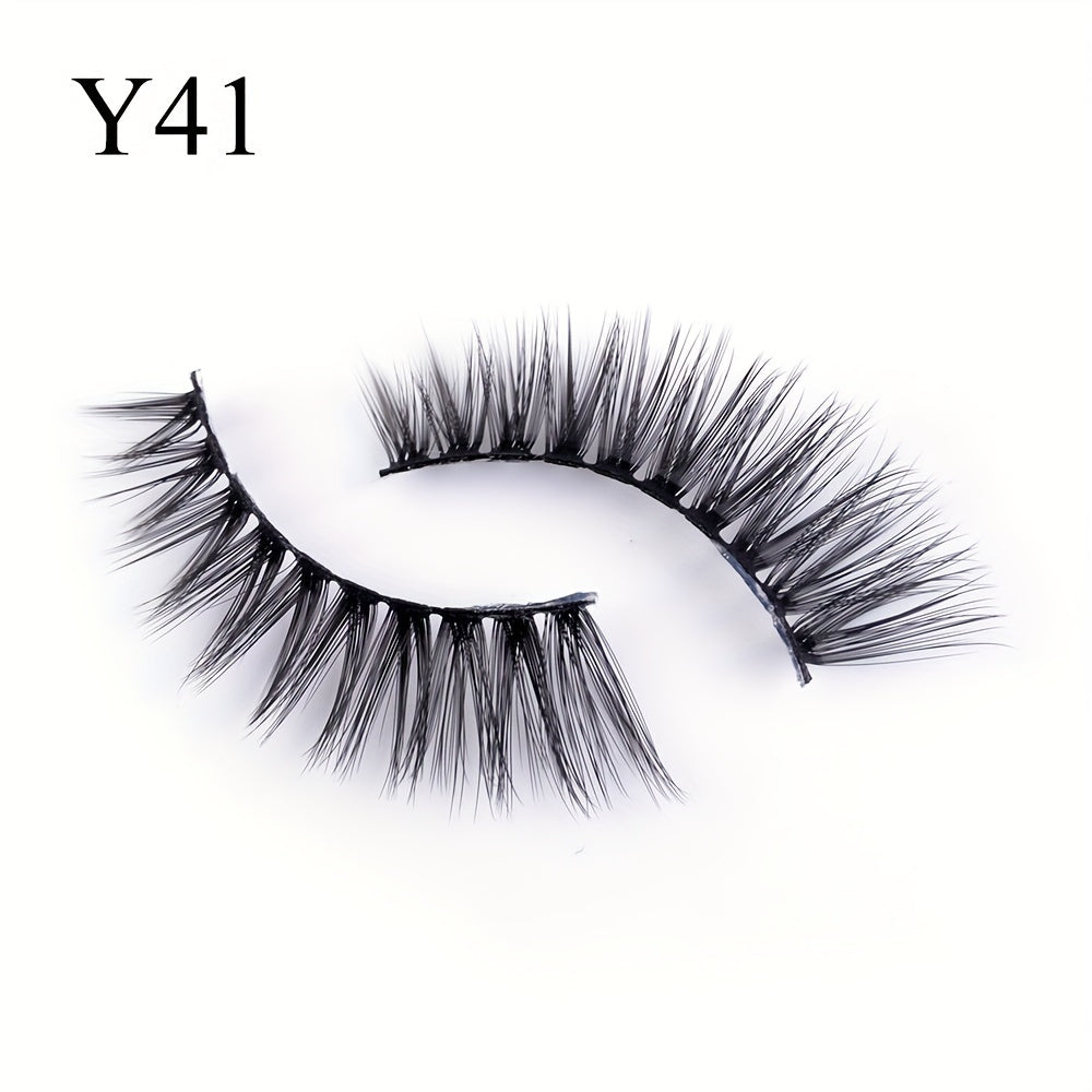 Soft Slender Long 3D False Eyelashes