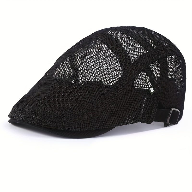 Men's Summer Thin Mesh Hollow Peaked Cap All-match Hat