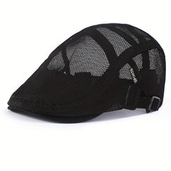Men's Summer Thin Mesh Hollow Peaked Cap All-match Hat
