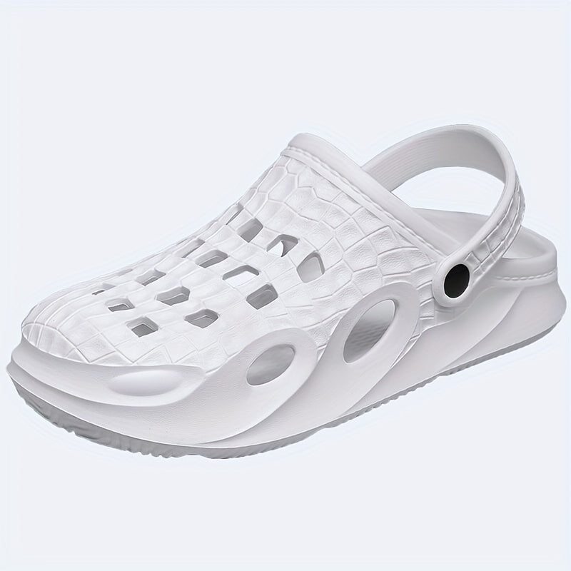 Men's Lightweight Hollow Out Sandals Slip On Clogs