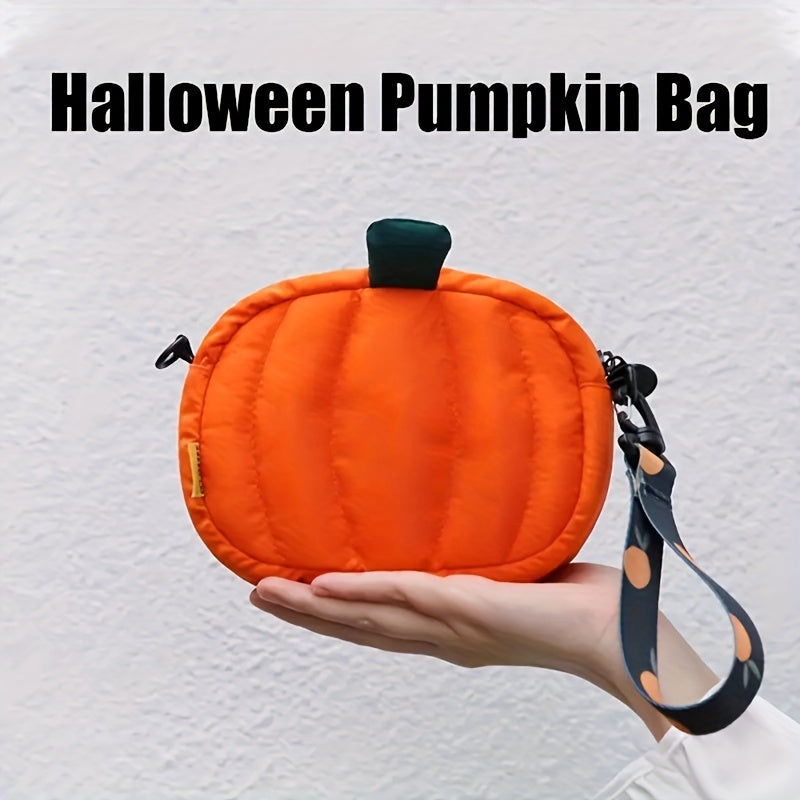 Halloween Pumpkin Makeup Bag Mini Zipper Makeup Pouch